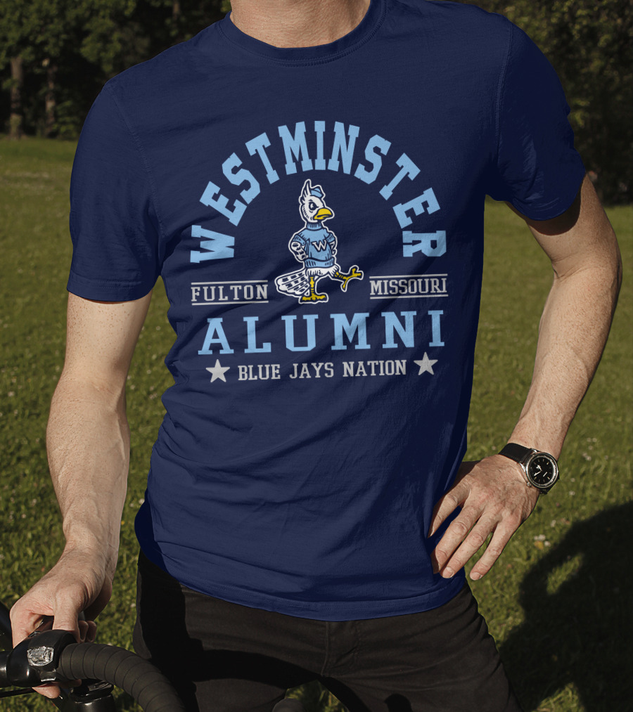 Westminster College Alumni Fulton Missouri Blue Jays Nation T-Shirt