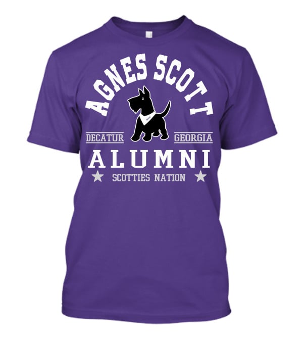 Agnes Scott College Alumni Scotties Nation Decatur Georgia T-Shirt