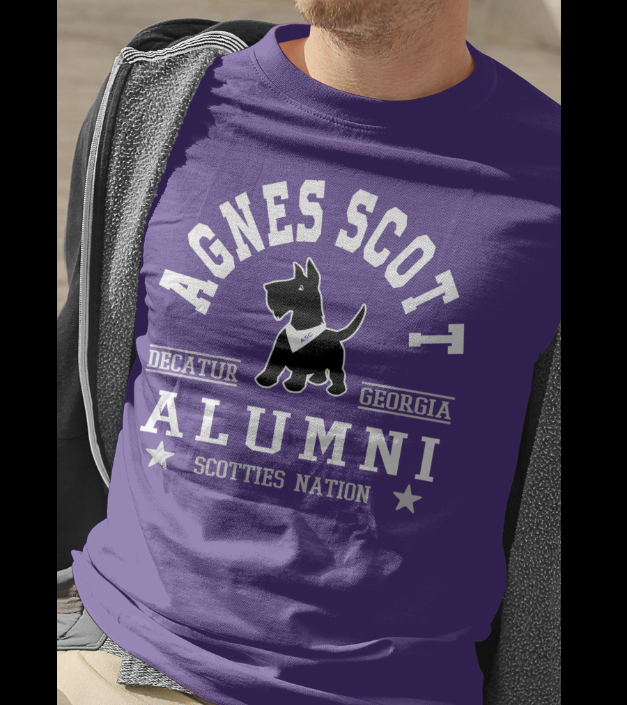 Agnes Scott College Alumni Scotties Nation Decatur Georgia T-Shirt