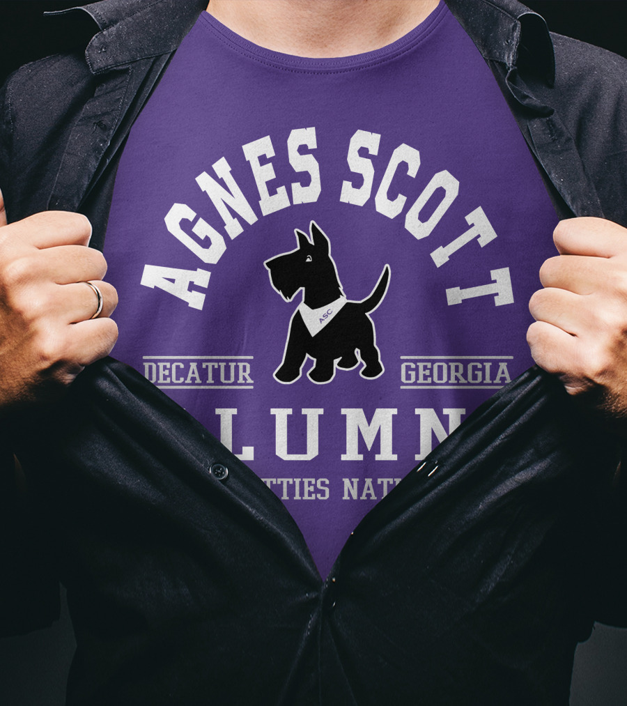 Agnes Scott College Alumni Scotties Nation Decatur Georgia T-Shirt