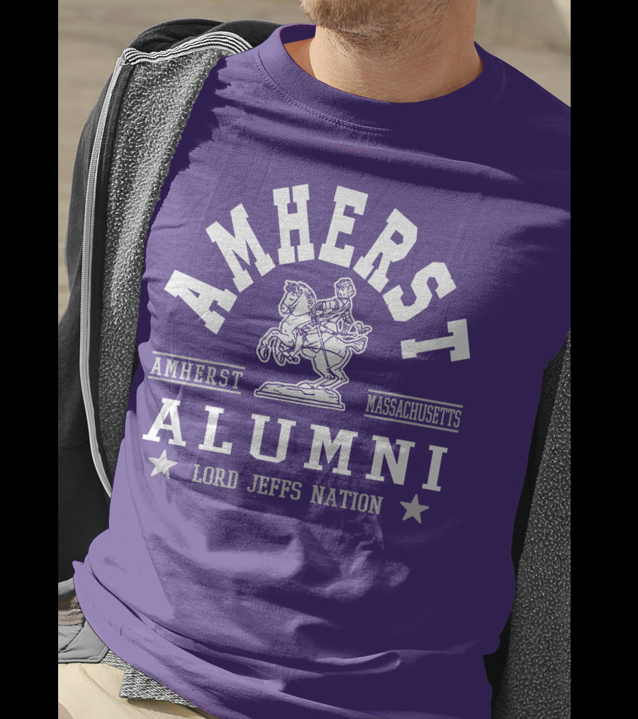 Amherst Alumni Lord Jeffs Nation Massachusetts T-Shirt