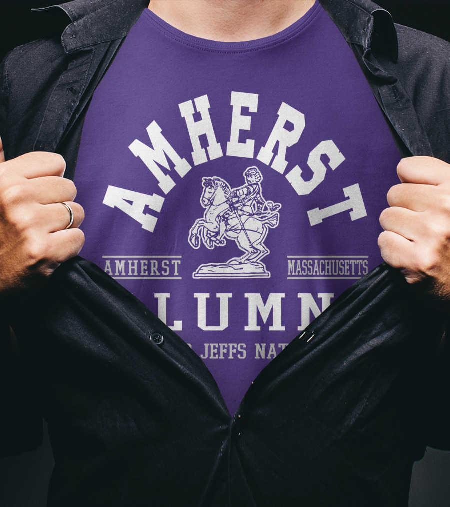 Amherst Alumni Lord Jeffs Nation Massachusetts T-Shirt