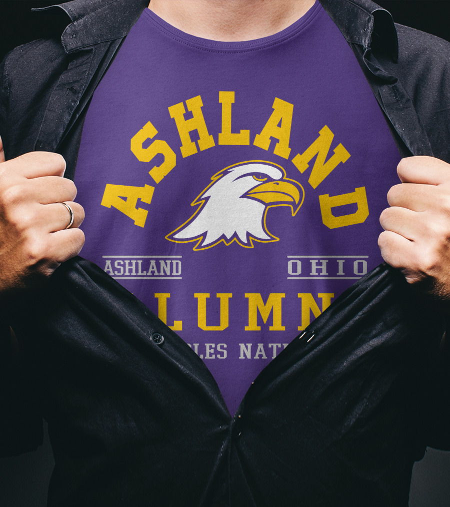 Ashland Ohio Eagles Alumni Nation T-Shirt