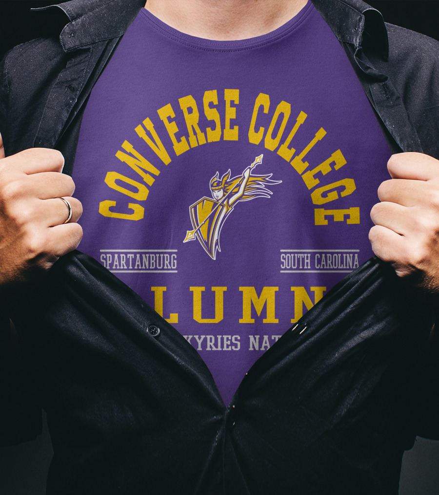 Converse College Alumni Valkyries Nation Spartanburg South Carolina T-Shirt