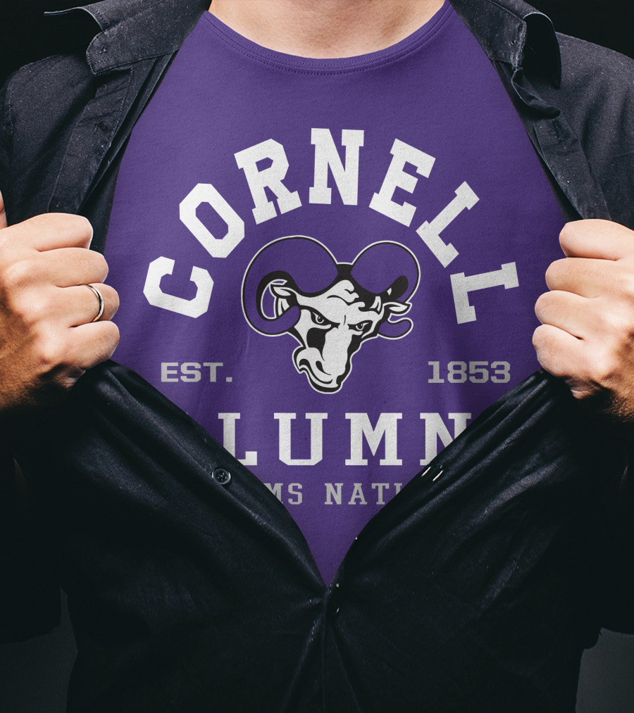 Cornell Alumni Rams Nation Est. 1853 T-Shirt