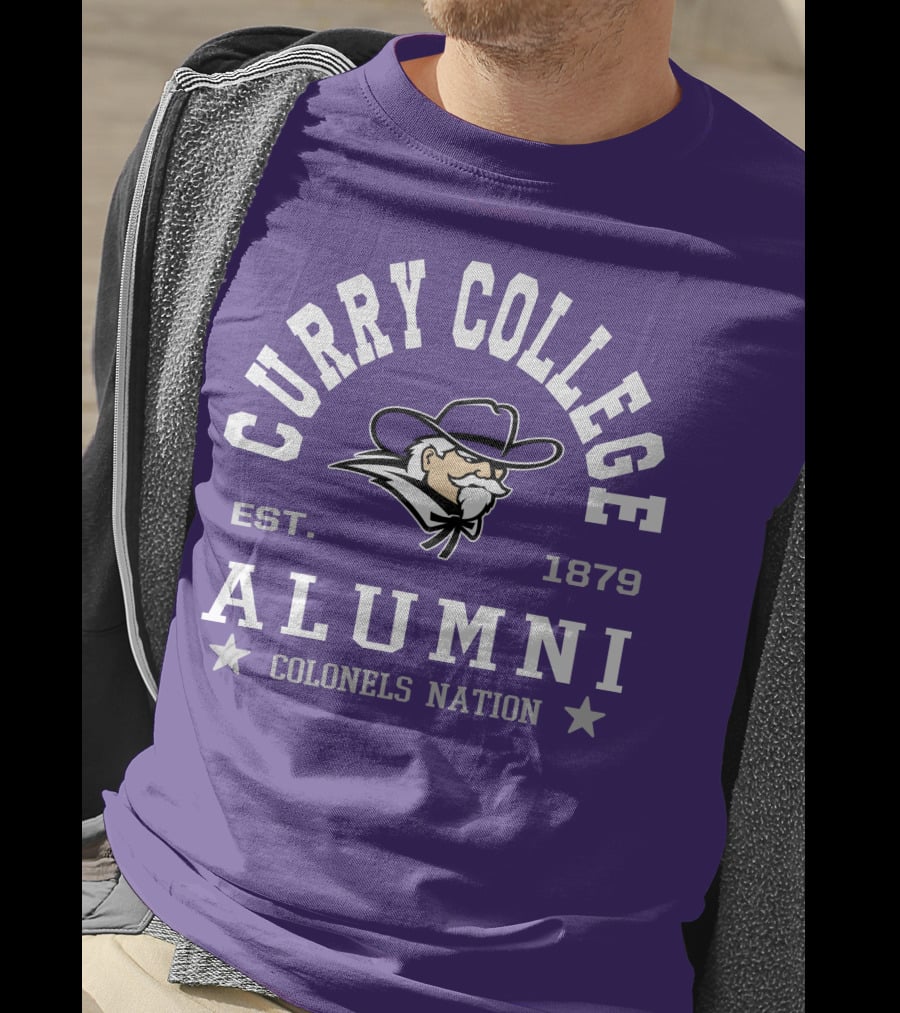 Curry College Alumni Colonels Nation Est. 1879 T-Shirt