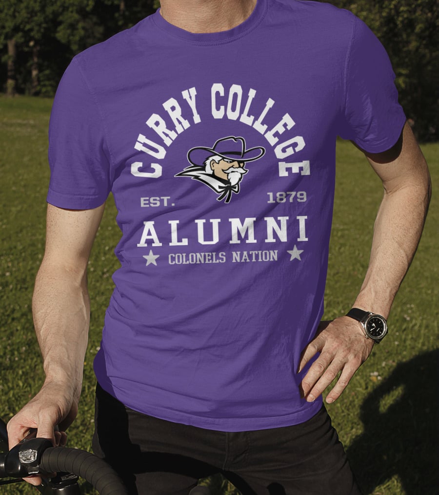 Curry College Alumni Colonels Nation Est. 1879 T-Shirt