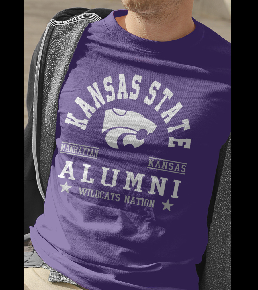 Kansas State Alumni Wildcats Nation Manhattan Kansas T-Shirt