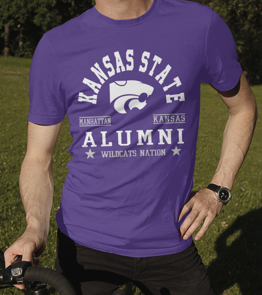 Kansas State Alumni Wildcats Nation Manhattan Kansas T-Shirt