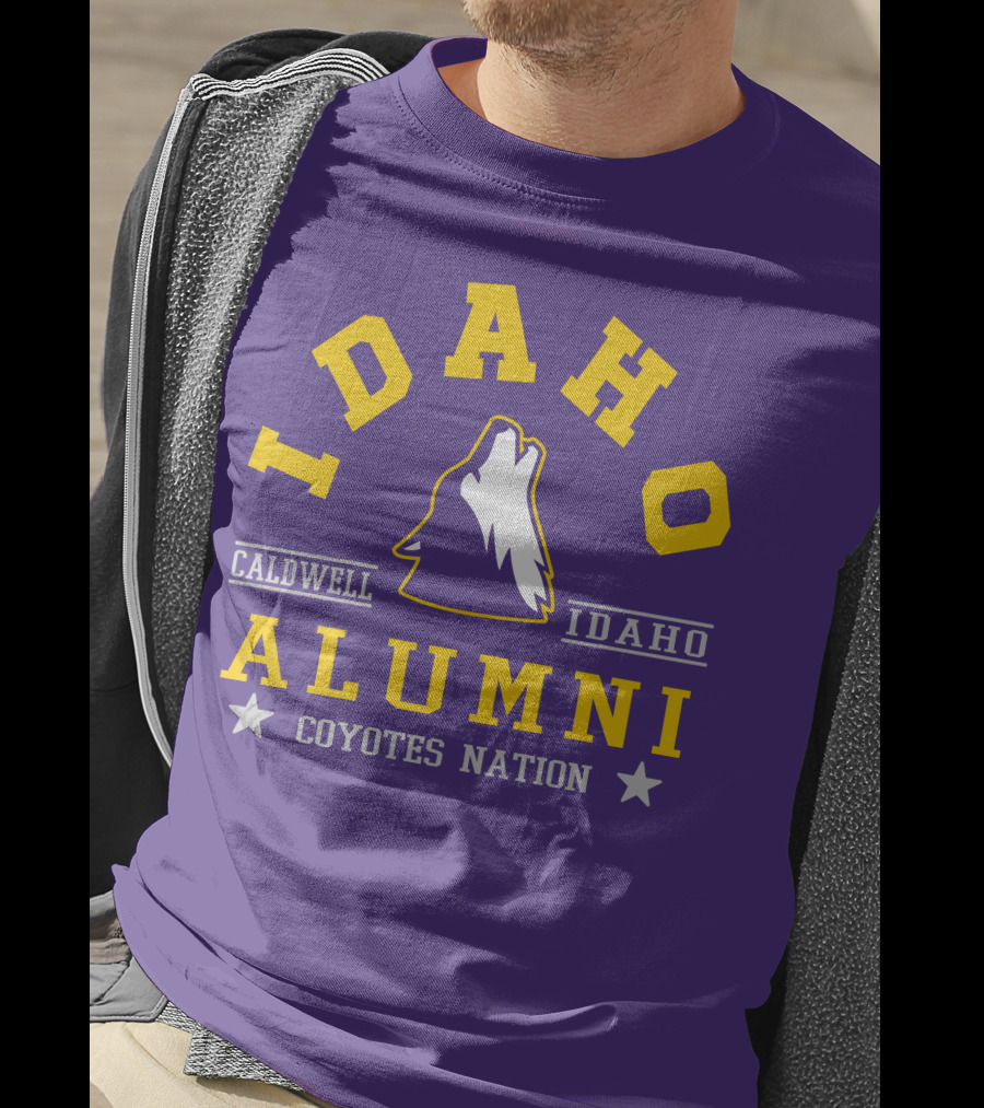 Idaho Alumni Caldwell Coyotes Nation T-Shirt