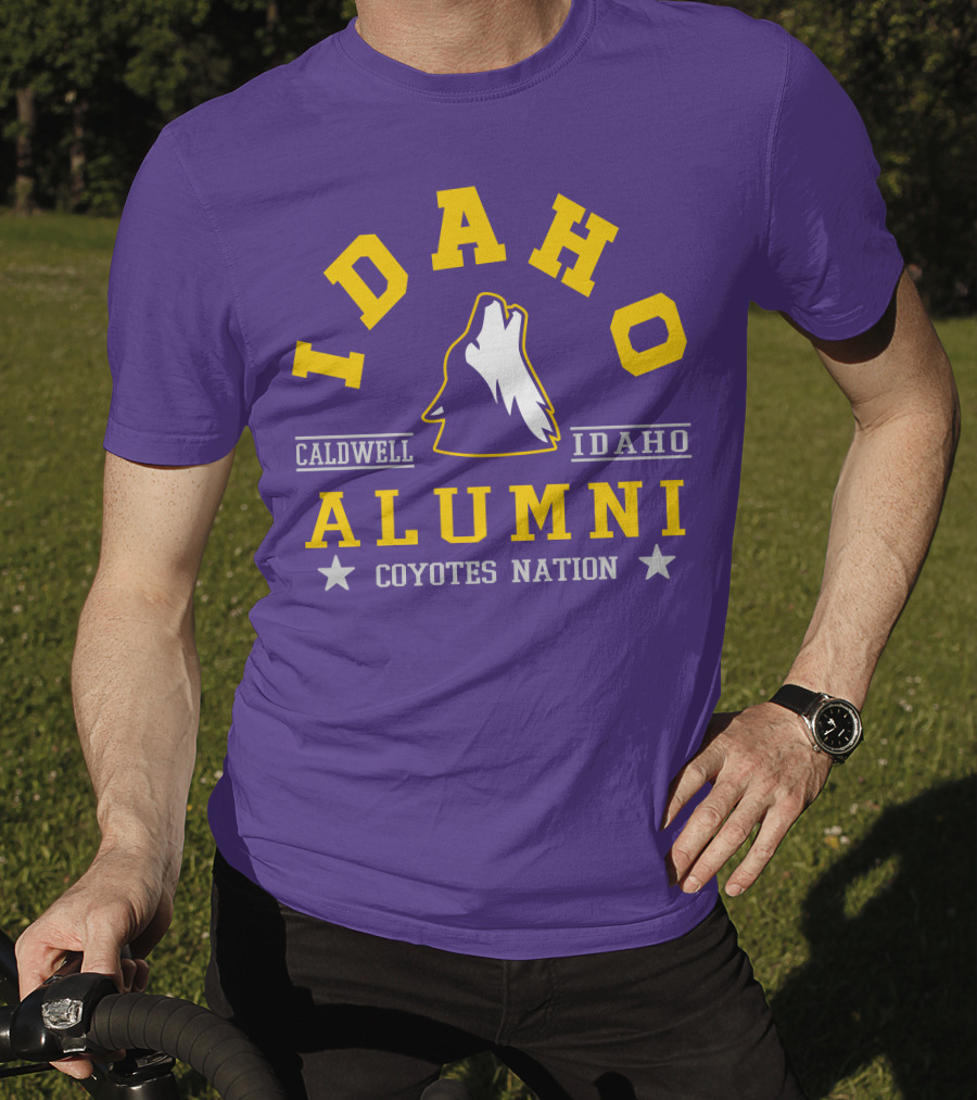 Idaho Alumni Caldwell Coyotes Nation T-Shirt