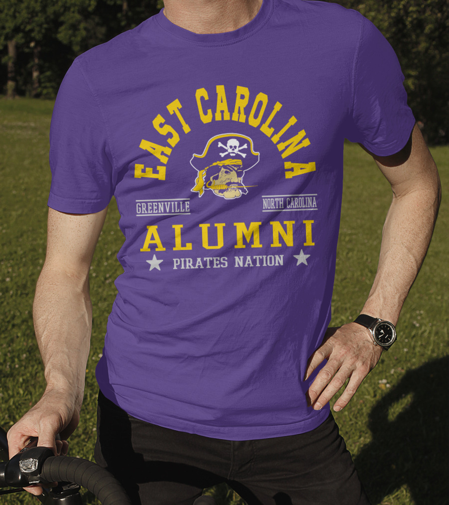 East Carolina Alumni Pirates Nation Greenville North Carolina T-Shirt