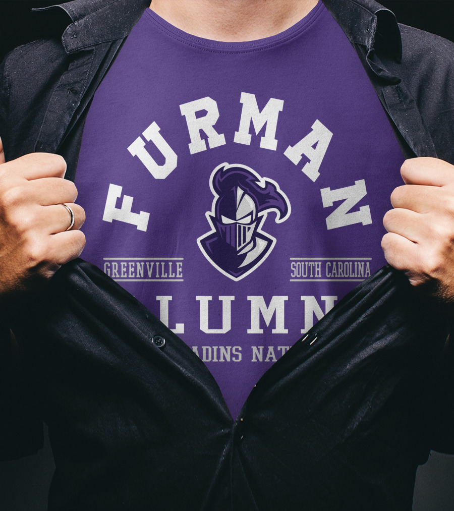 Furman Alumni Greenville South Carolina Paladins Nation T-Shirt