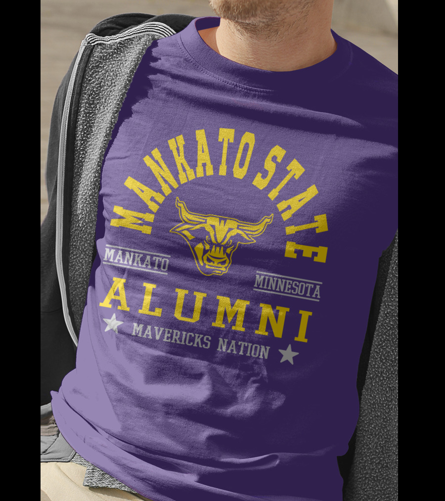Mankato State Minnesota Alumni Mavericks Nation T-Shirt