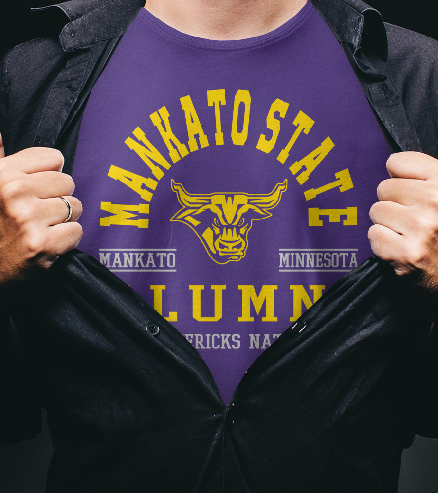 Mankato State Minnesota Alumni Mavericks Nation T-Shirt
