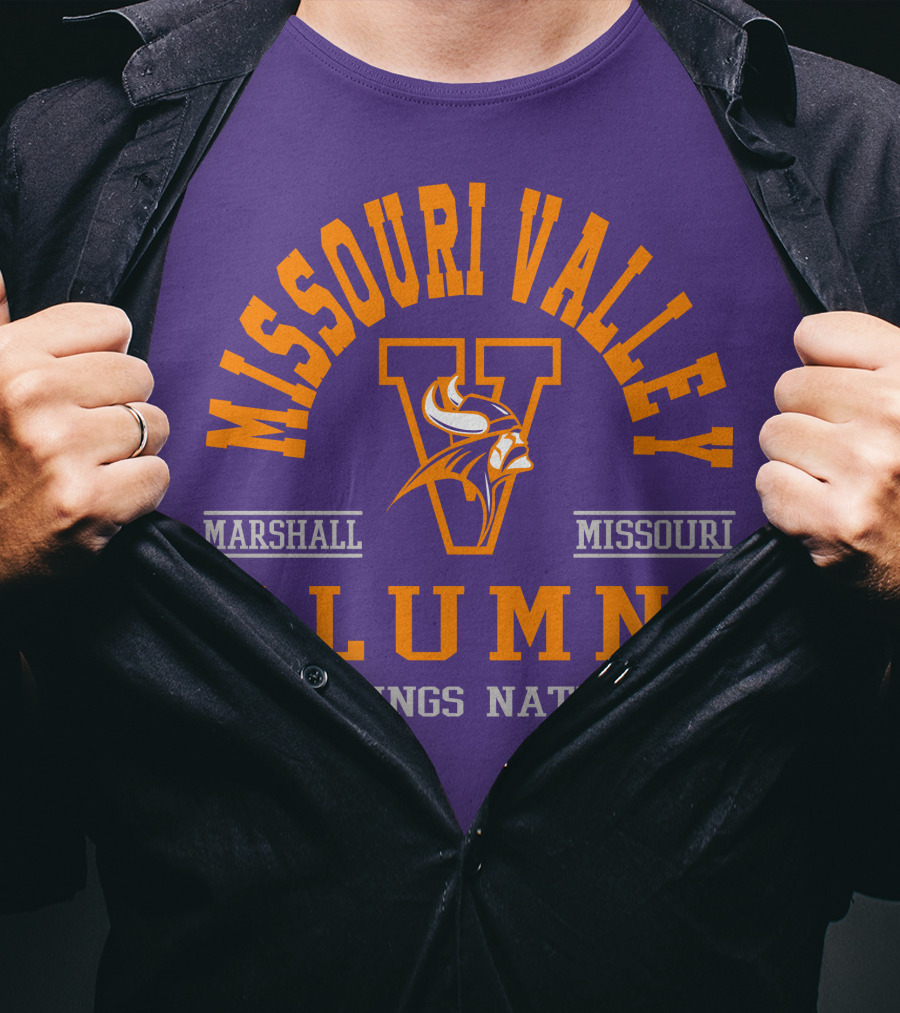 Missouri Valley College Vikings Marshall Missouri Alumni Nation T-Shirt