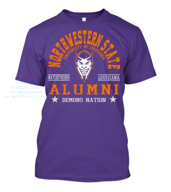 Northwestern State University Of Louisiana Alumni Demons Nation Natchitoches T-Shirt