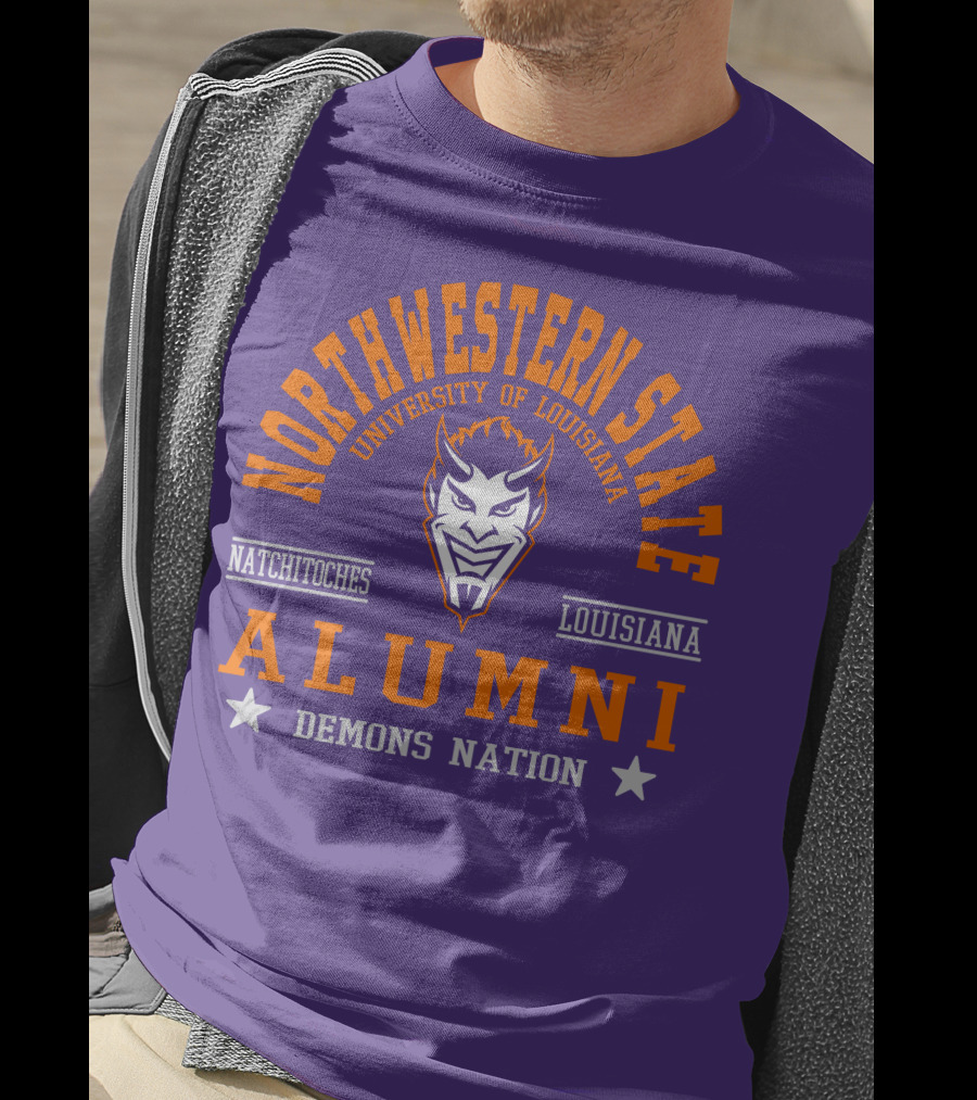 Northwestern State University Of Louisiana Alumni Demons Nation Natchitoches T-Shirt