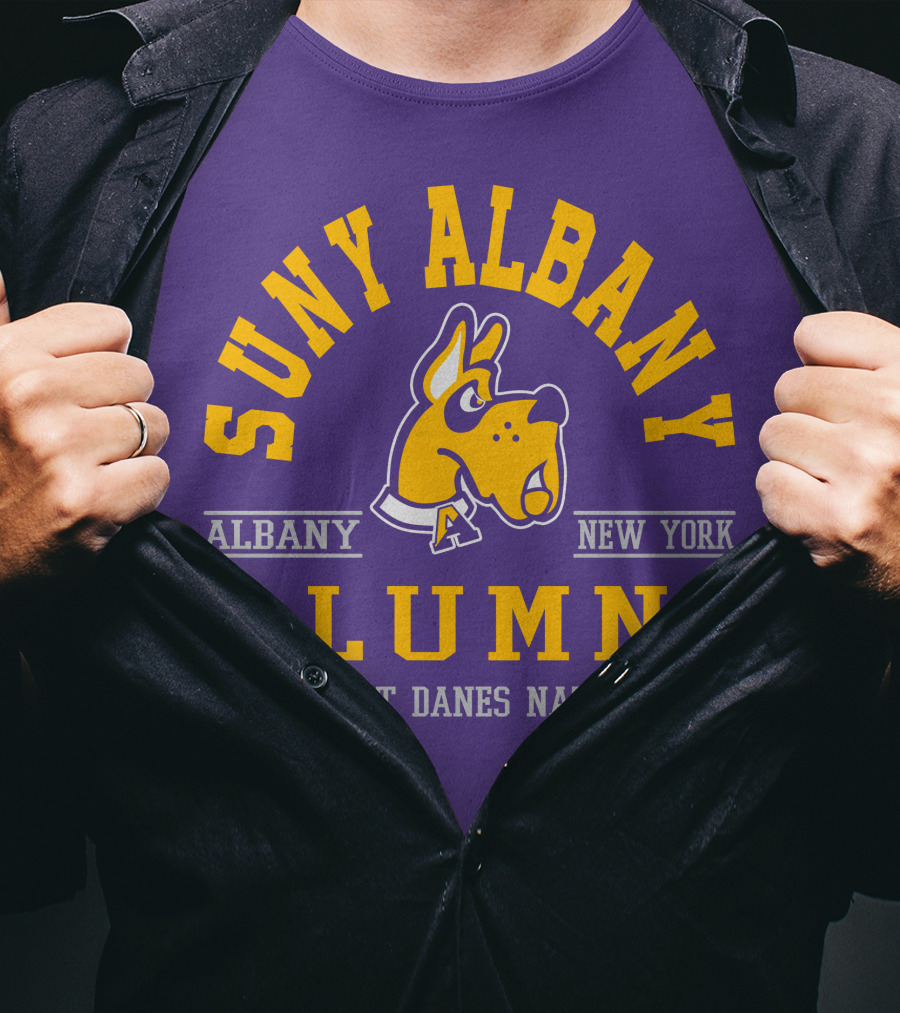 SUNY Albany Alumni Great Danes Nation New York T-Shirt