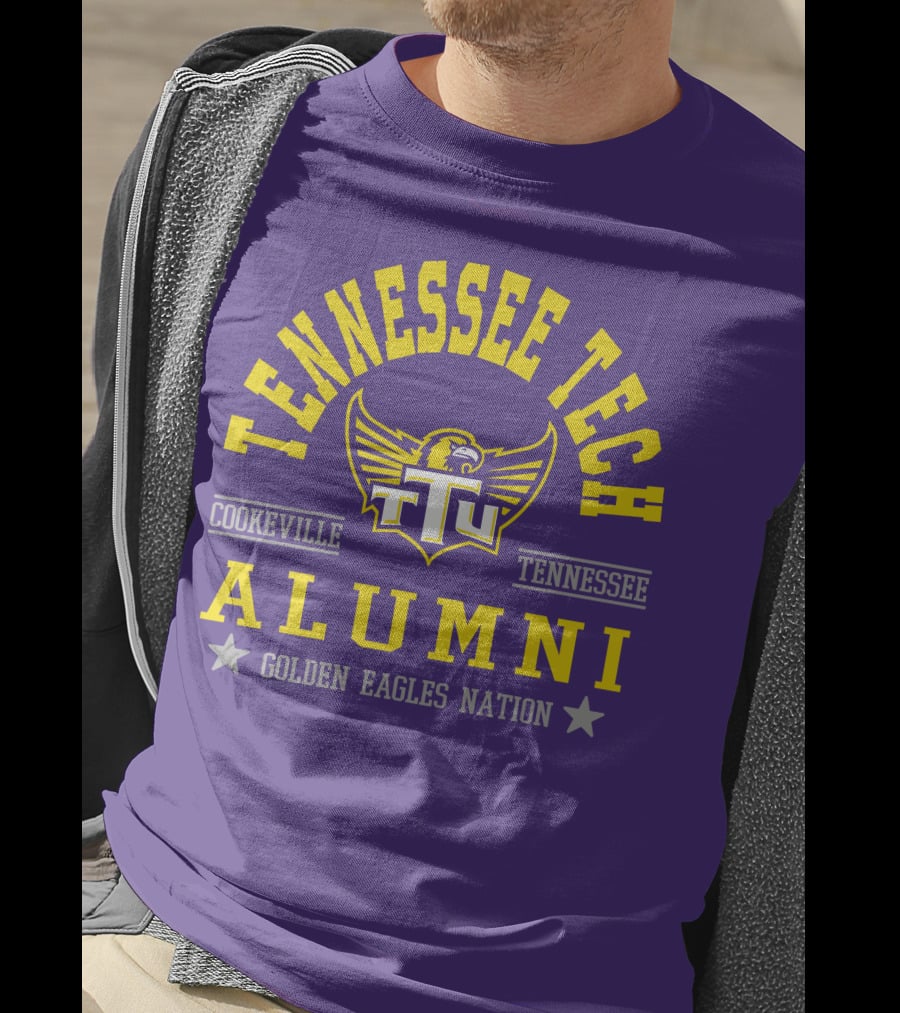 Tennessee Tech Alumni Cookeville Tennessee Golden Eagles Nation T-Shirt