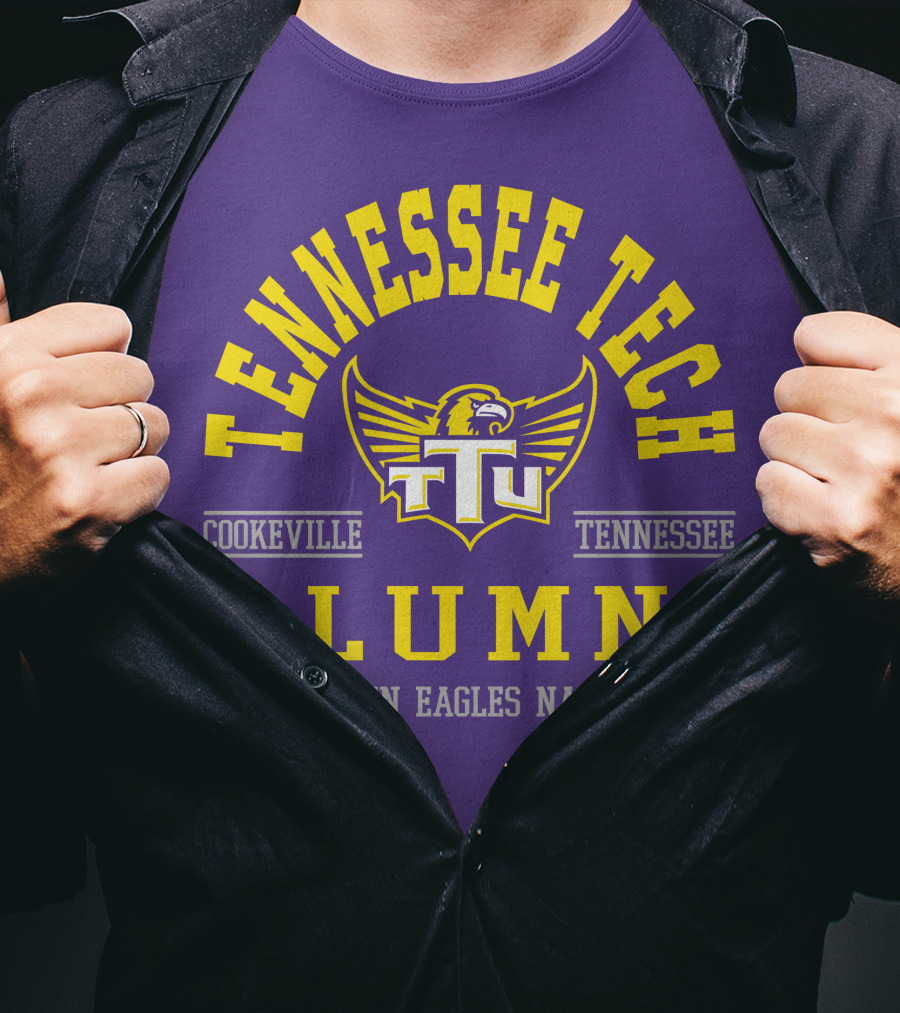 Tennessee Tech Alumni Cookeville Tennessee Golden Eagles Nation T-Shirt