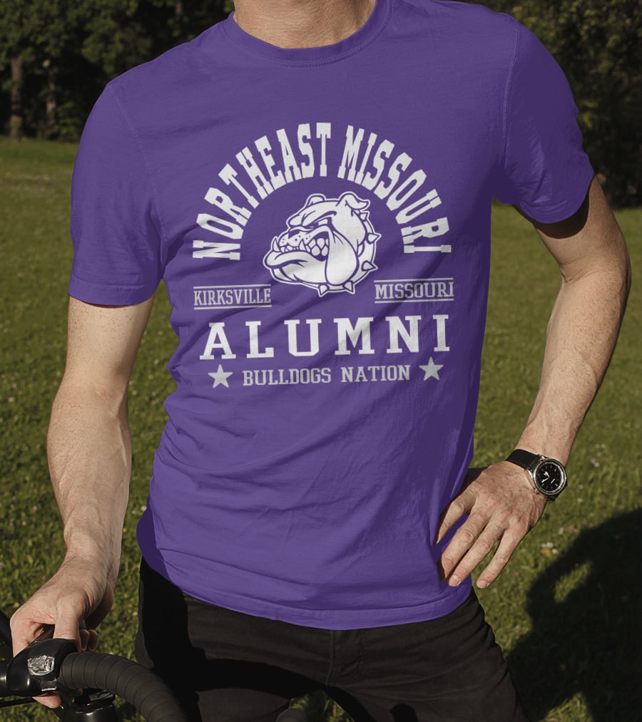 Northeast Missouri Kirksville Alumni Bulldogs Nation T-Shirt