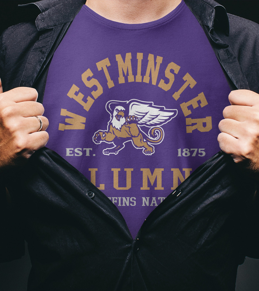 Westminster College Alumni Griffins Nation Est. 1875 T-Shirt