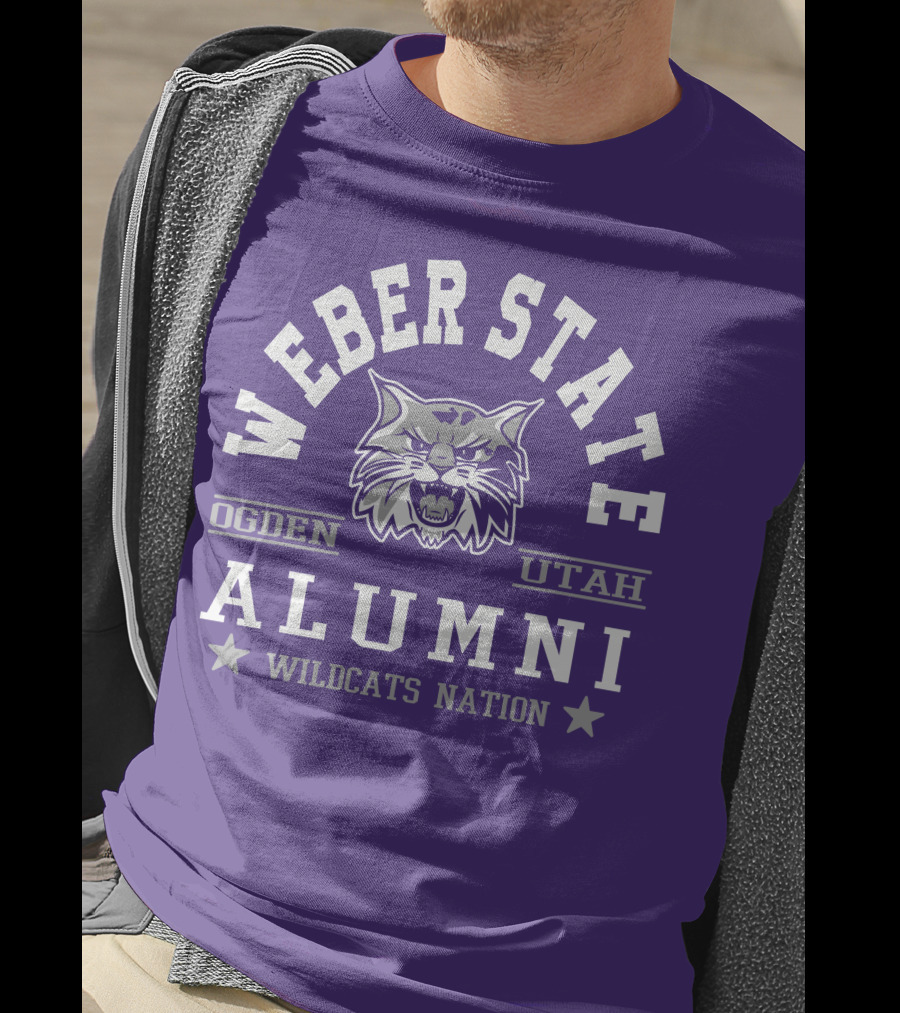 Weber State Alumni Wildcats Nation Ogden Utah T-Shirt