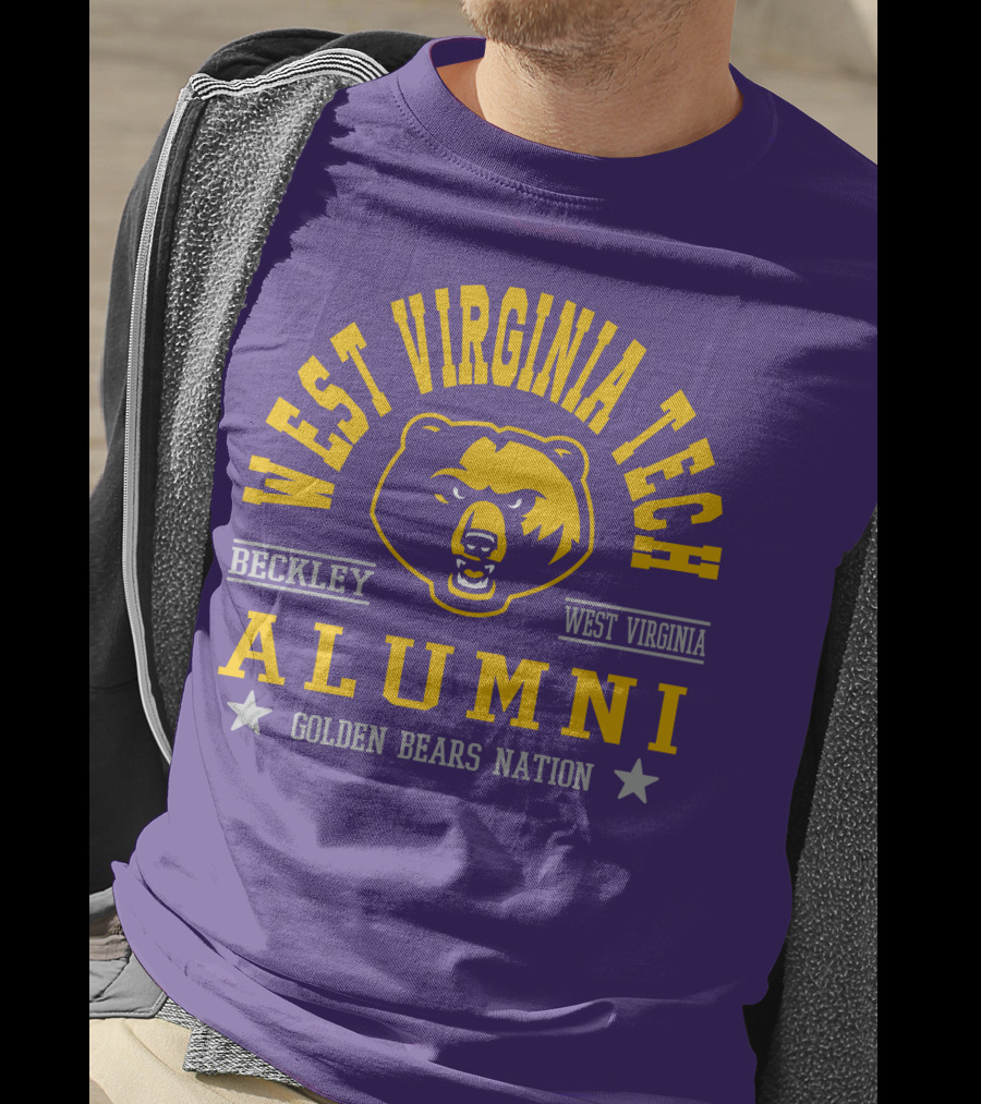 West Virginia Tech Alumni Beckley Golden Bears Nation T-Shirt
