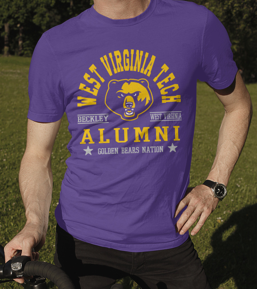 West Virginia Tech Alumni Beckley Golden Bears Nation T-Shirt