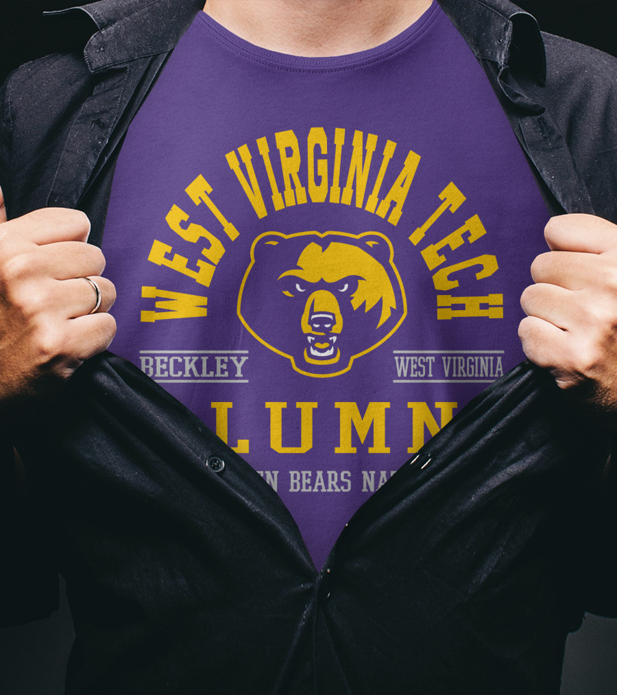 West Virginia Tech Alumni Beckley Golden Bears Nation T-Shirt
