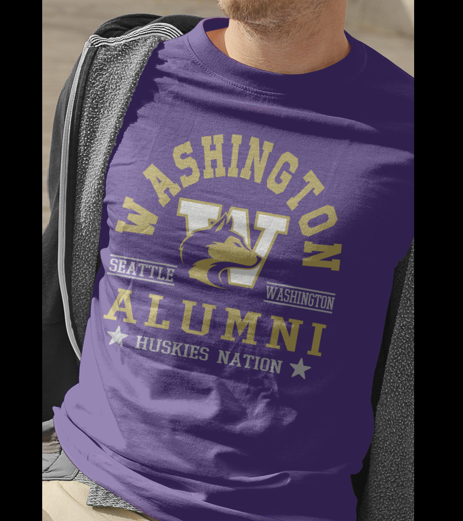 Washington Seattle Huskies Alumni Nation T-Shirt
