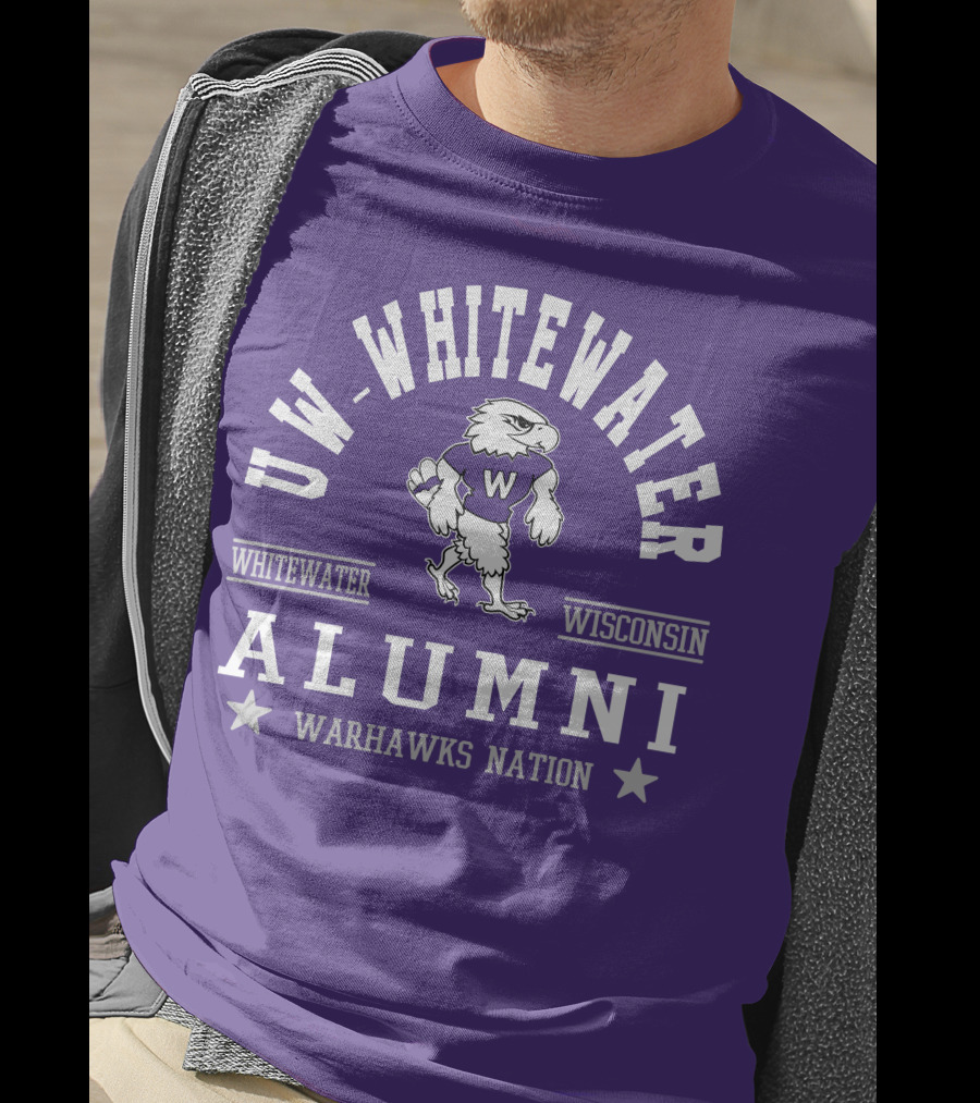 UW-Whitewater Wisconsin Alumni Warhawks Nation T-Shirt