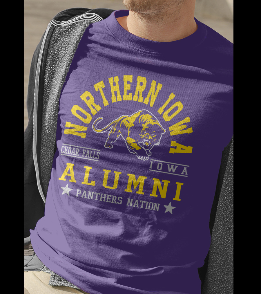 Northern Iowa Cedar Falls Alumni Panthers Nation T-Shirt