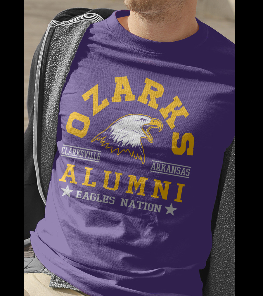 Ozarks Alumni Clarksville Arkansas Eagles Nation T-Shirt