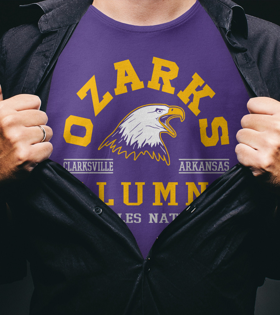 Ozarks Alumni Clarksville Arkansas Eagles Nation T-Shirt