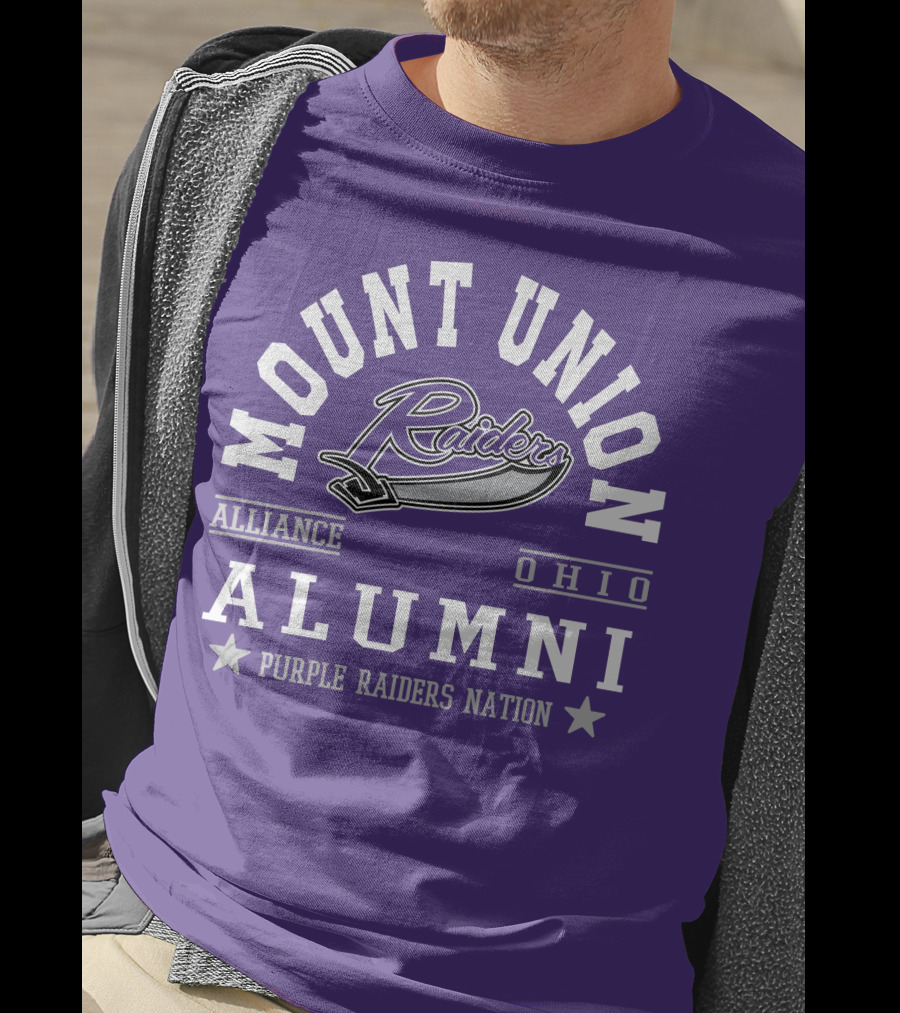 Mount Union Alliance Ohio Alumni Purple Raiders Nation T-Shirt