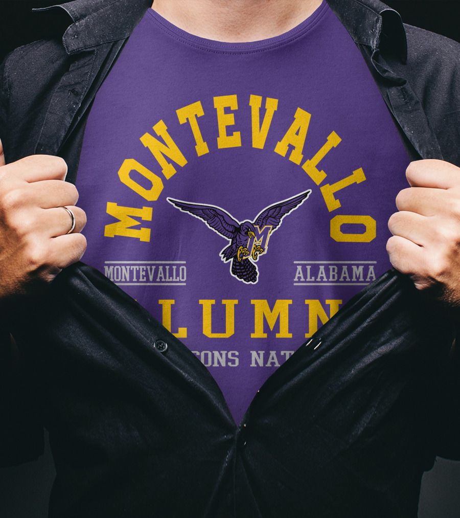 Montevallo Alabama Alumni Falcons Nation T-Shirt