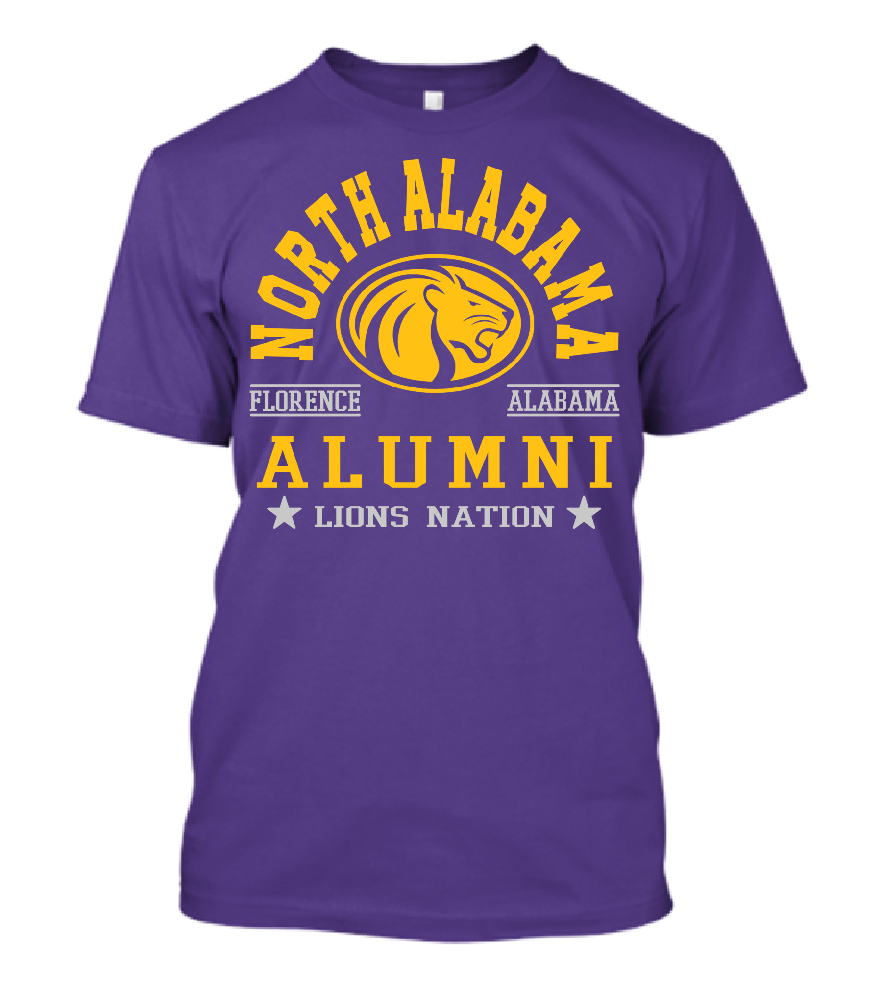 North Alabama Alumni Lions Nation Florence Alabama T-Shirt