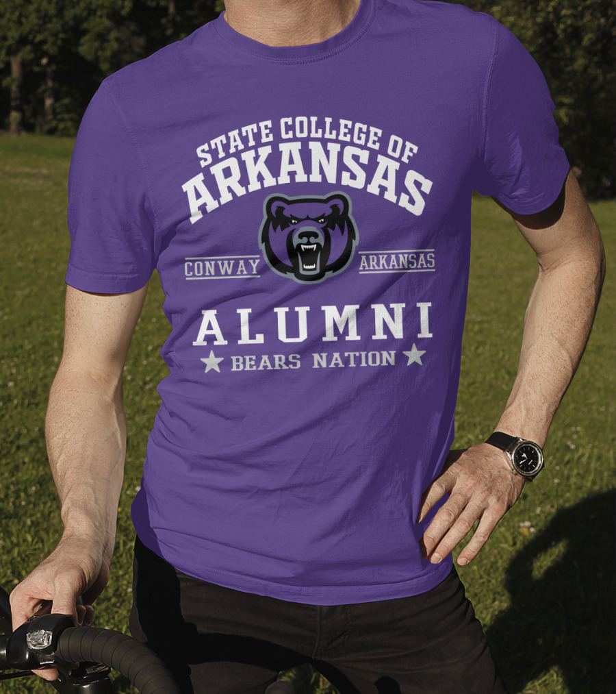 State College Of Arkansas Conway Alumni Bears Nation T-Shirt