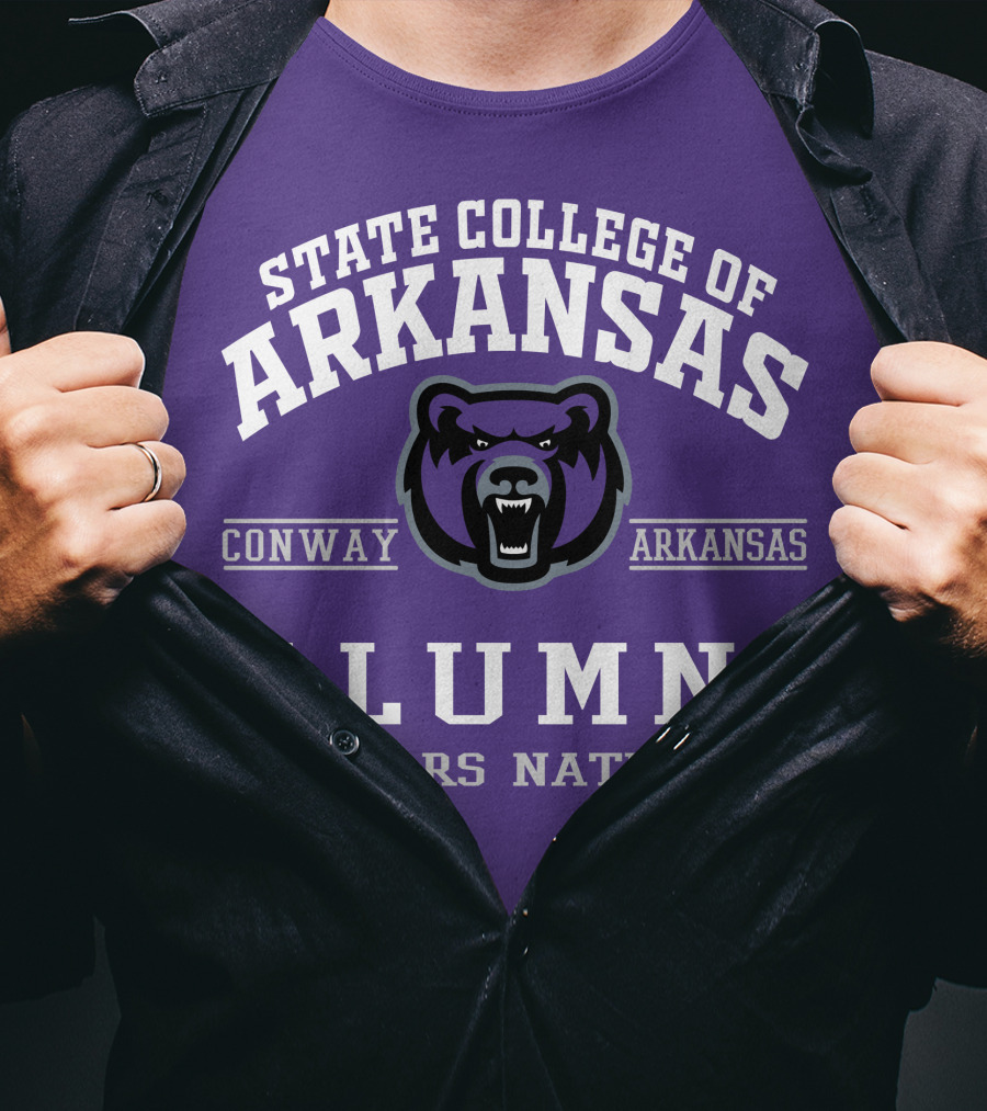 State College Of Arkansas Conway Alumni Bears Nation T-Shirt