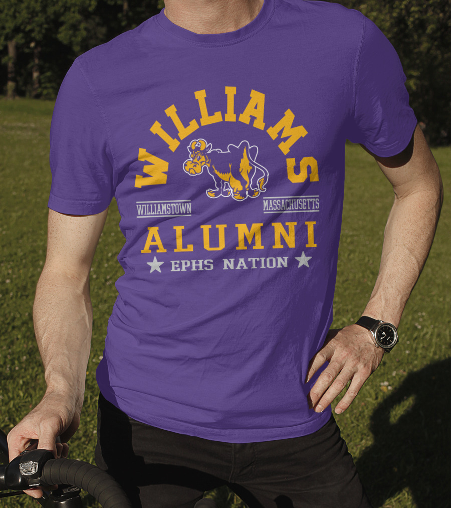Williams College Alumni Williamstown Massachusetts Ephs Nation T-Shirt