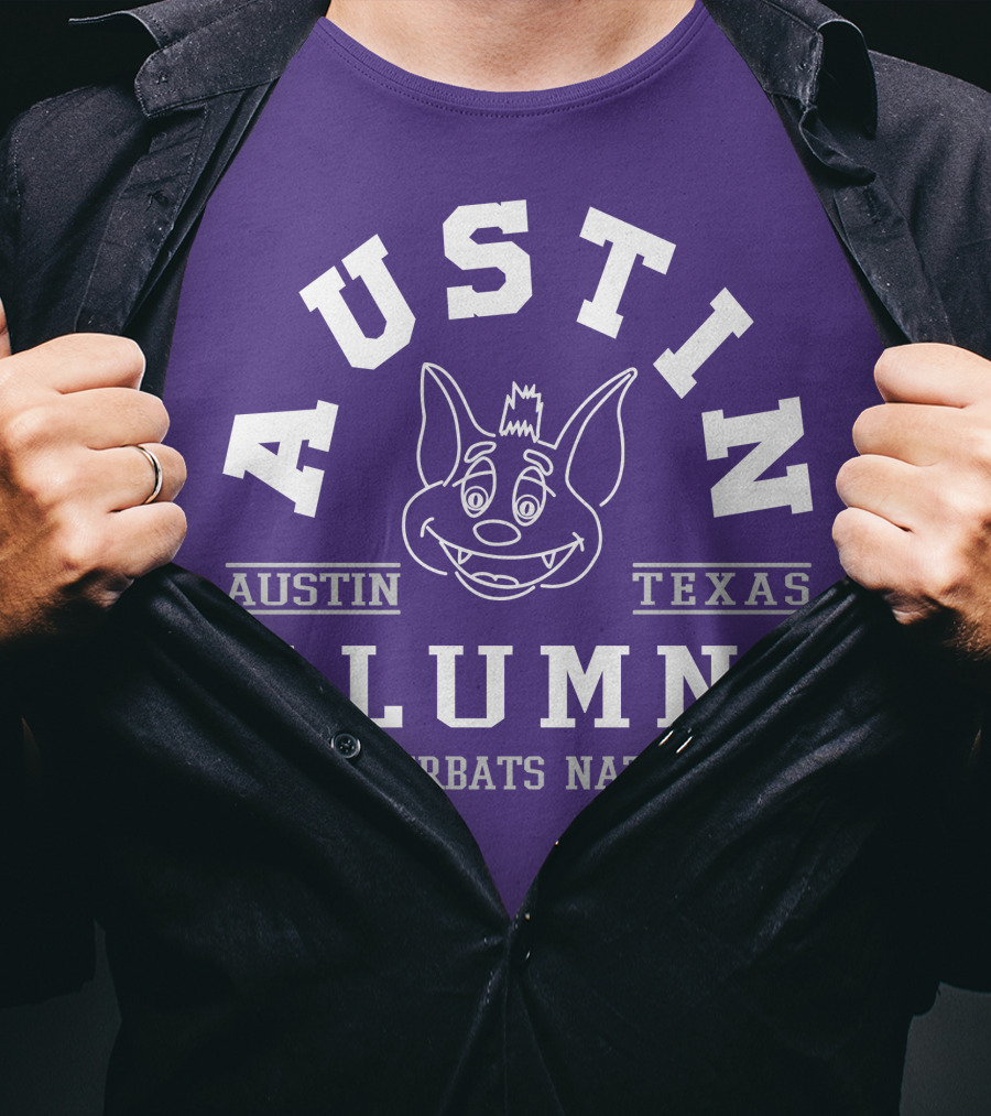 Austin Texas Alumni Riverbats Nation T-Shirt