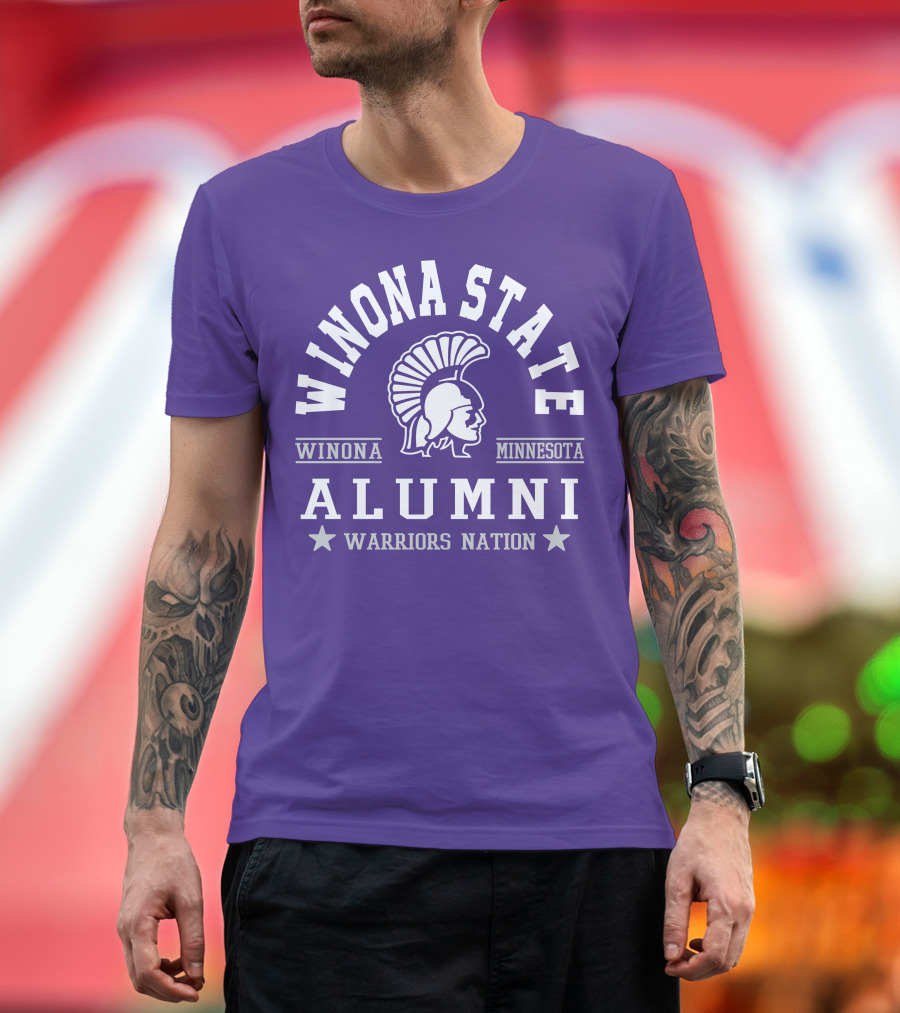 Winona State Alumni Warriors Nation Winona Minnesota T-Shirt