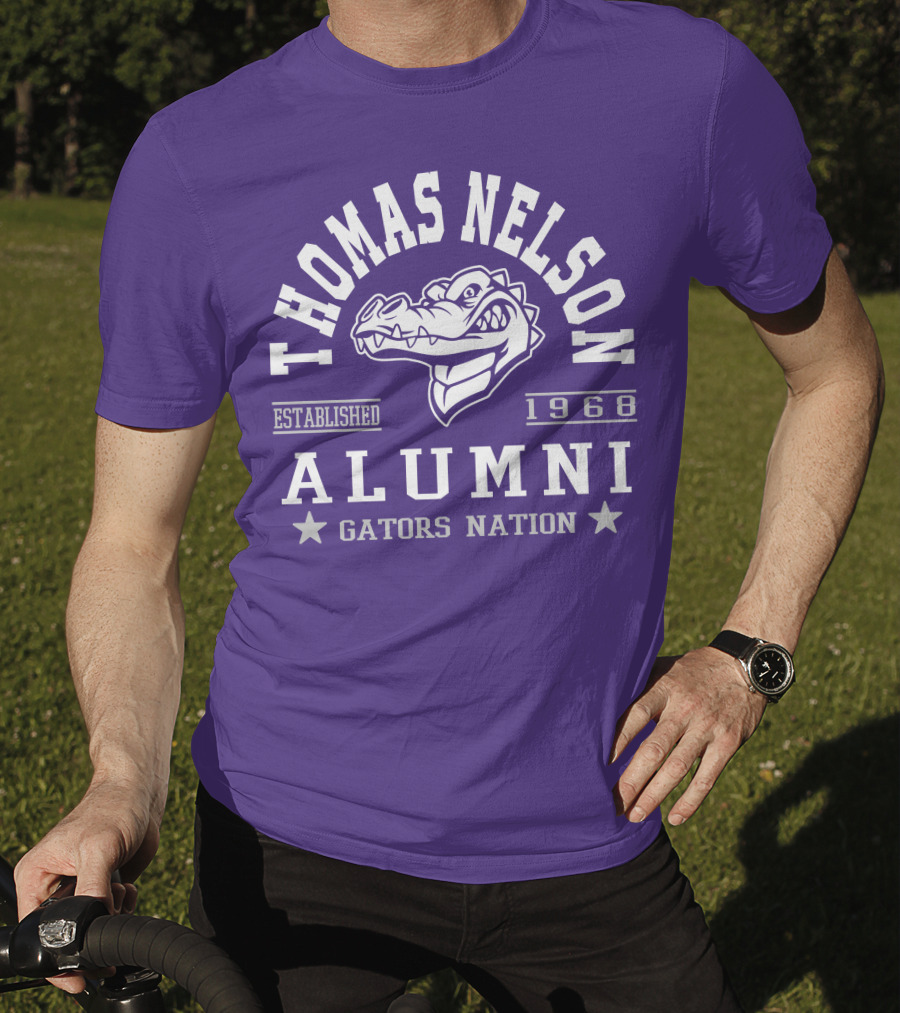 Thomas Nelson Alumni Gators Nation Established 1968 T-Shirt