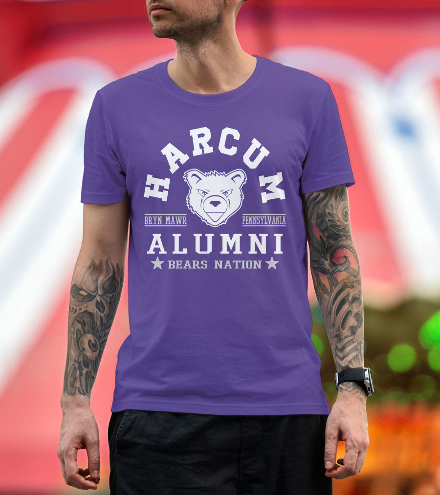 Harcum College Alumni Bears Nation Bryn Mawr Pennsylvania T-Shirt
