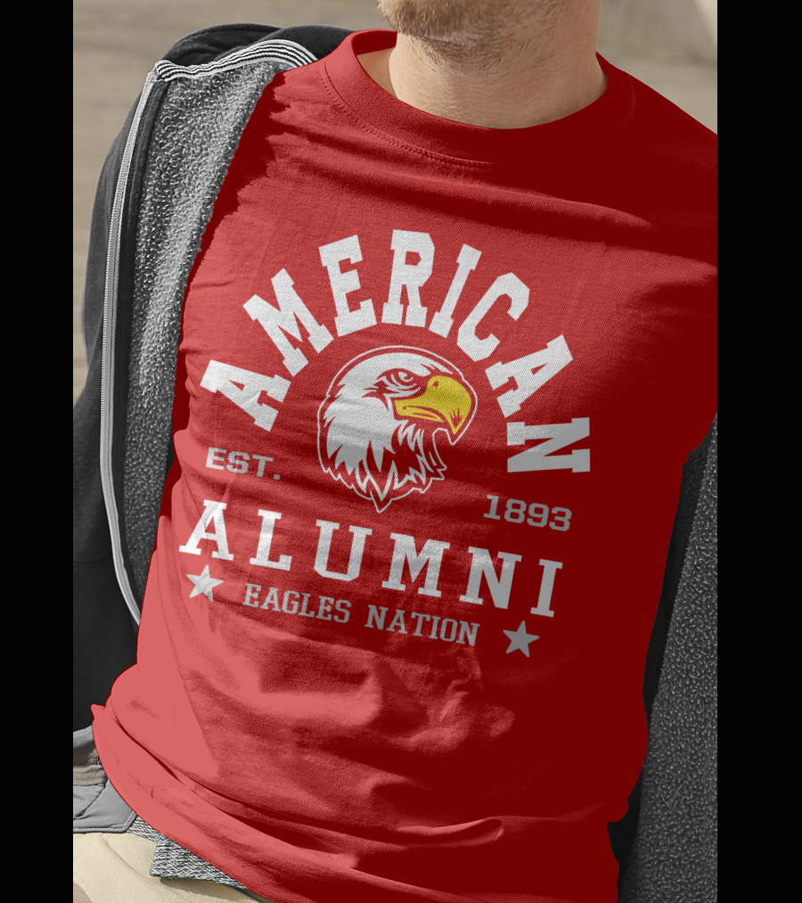 American Alumni Eagles Nation Est. 1893 T-Shirt