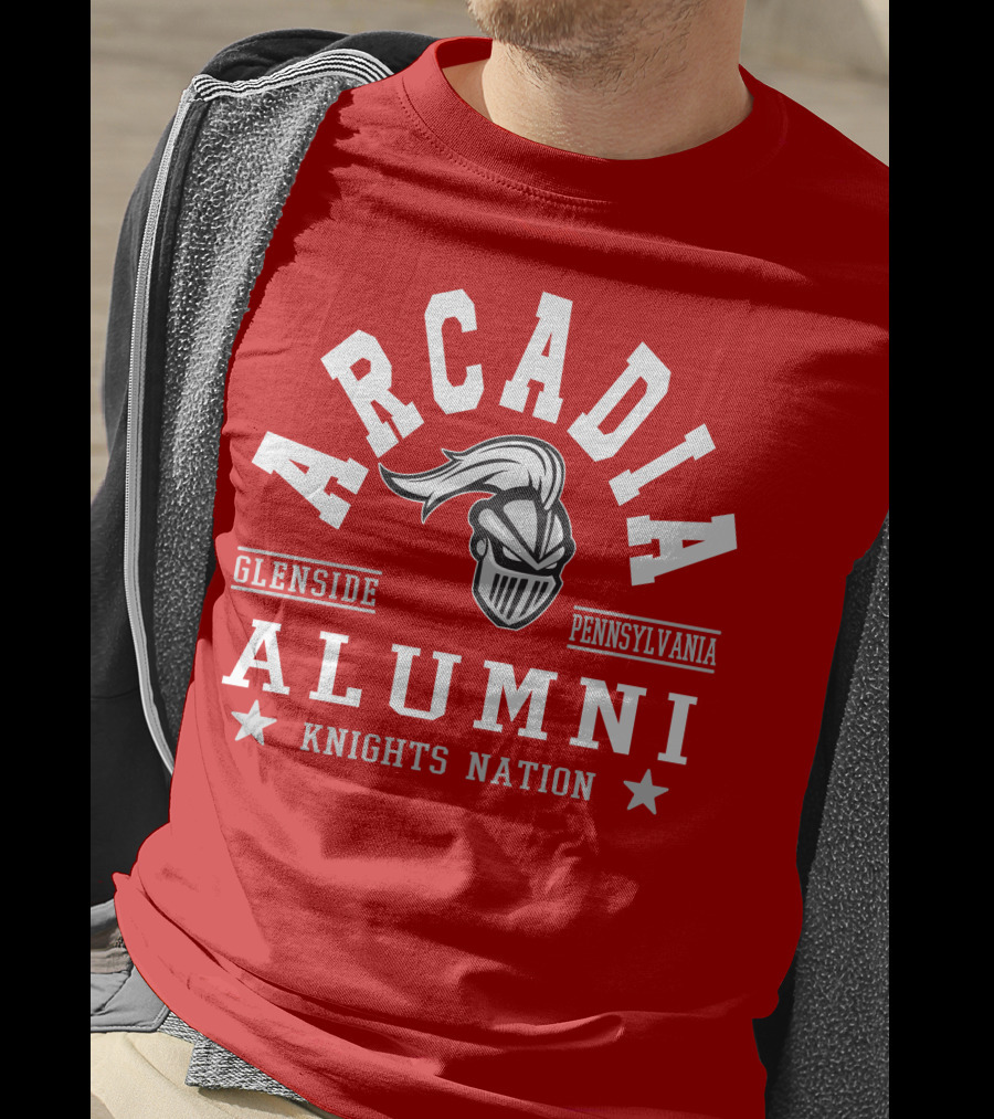 Arcadia Alumni Knights Nation Glenside Pennsylvania T-Shirt
