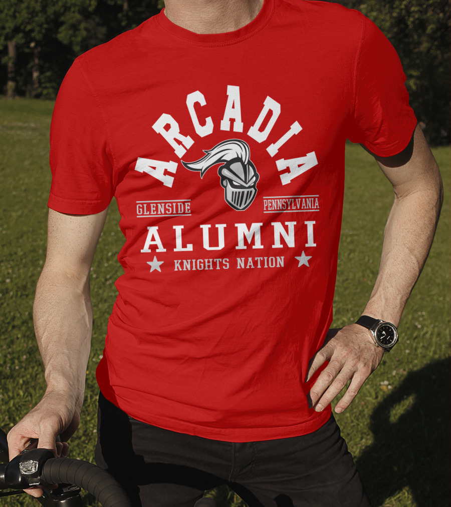 Arcadia Alumni Knights Nation Glenside Pennsylvania T-Shirt