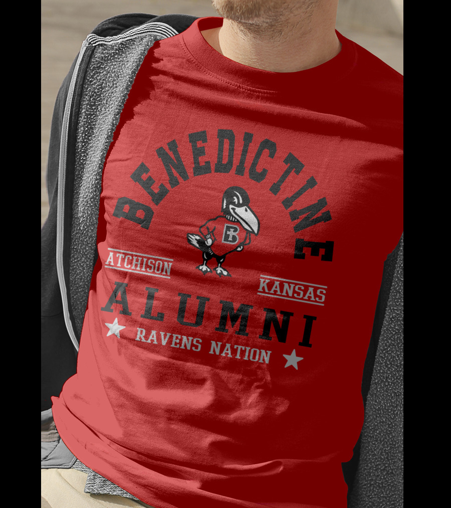 Benedictine Alumni Atchison Kansas Ravens Nation T-Shirt